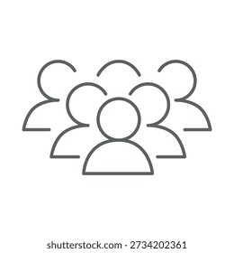 Vector flat illustration in grayscale. Avatar, user profile, person icon, gender neutral silhouette, profile picture. Suitable for social media profiles, icons, screensavers and as a template.