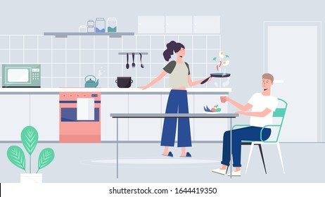 Doctor Examining Old Patientdoctor Talking Elderly Stock Vector ...