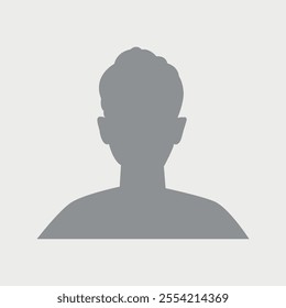 Vector flat illustration. Icons of man and woman. Avatar, user profile, person icon, profile picture. Suitable for social media profiles, icons, screensavers and as a template. Business concept.