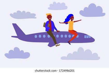 飛行機 乗る 男 のイラスト素材 画像 ベクター画像 Shutterstock