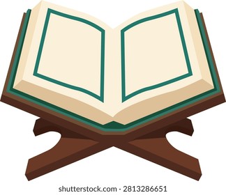 векторная плоская иллюстрация корана