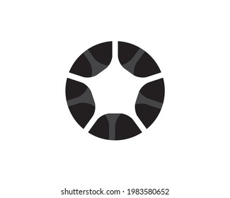 vector flat illustration of simple neuro als