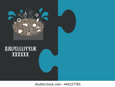 Vector flat illustrations for business