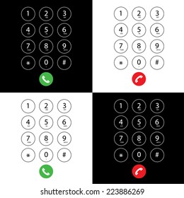 11,201 Phone keypad icon Images, Stock Photos & Vectors | Shutterstock