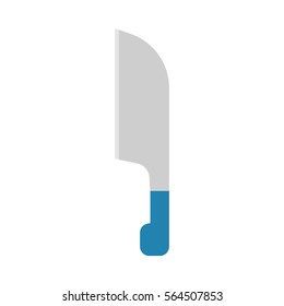 Vector flat knife icon
