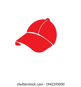 vector flat or minimalist cap logo or icon