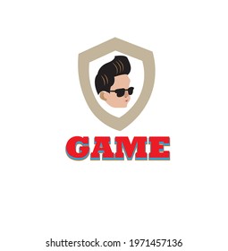 vector flat or minimalist gaming logo or illustration