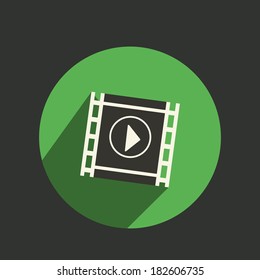 Vector flat modern business background. Eps 10