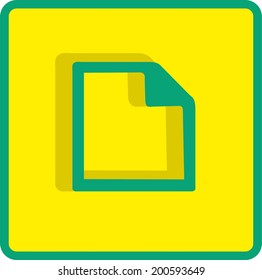 Vector  Flat Note Icon