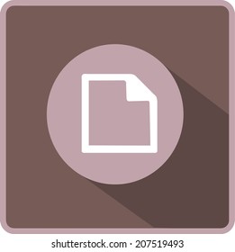 Vector Flat Note Icon