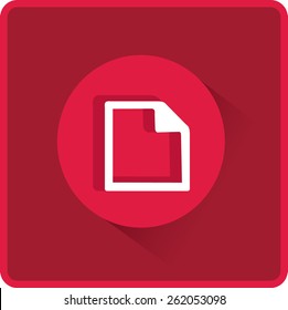 Vector Flat Note Icon
