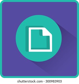 Vector Flat Note Icon