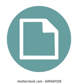 Vector Flat Note Icon