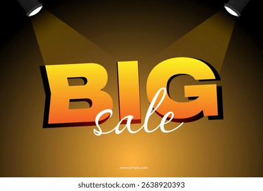Vector flat sale banner template design