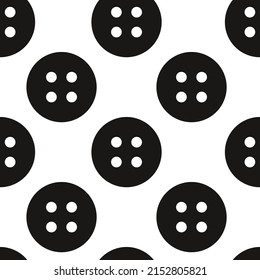 Vector flat silhouette hand drawn seamless pattern 