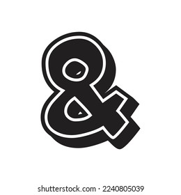 vector flat style and icon illustration. and sign