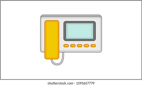 Video Intercom Icon Images Stock Photos Vectors