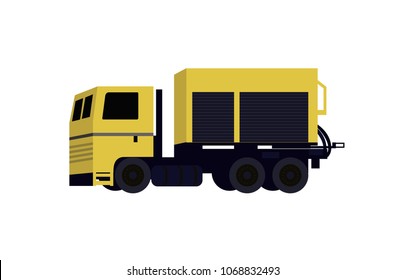 Vector flat yellow mad patcher