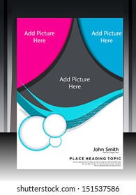 Vector Flayer Design Vector Illustration 
