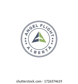 Vector Flight Design Logo Elegant Simple Stock Vector (Royalty Free ...