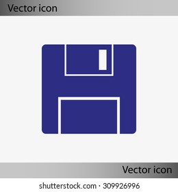 Vector floppy disk icon