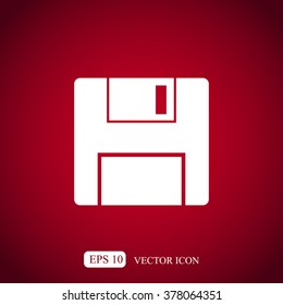 Vector floppy disk icon