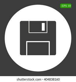 Vector floppy disk icon