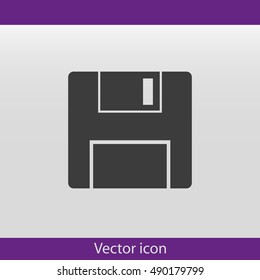 Vector floppy disk icon