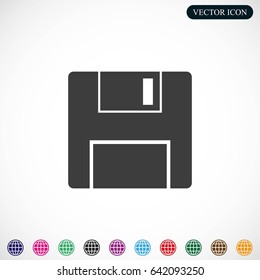 Vector floppy disk icon