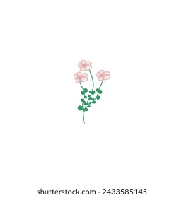 vector flora element flora and fauna day vector