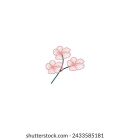 vector flora elemento flora y fauna día vector