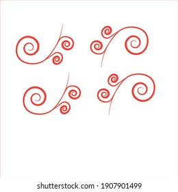 Vector floral or abstract design