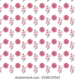 Vector Floral abstract seamless pattern