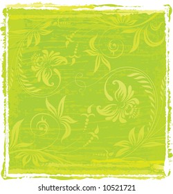 Vector floral background 1