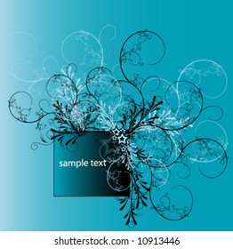 vector floral background