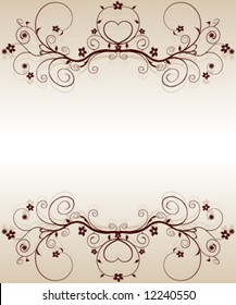 vector floral background