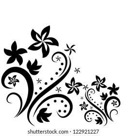 vector floral background