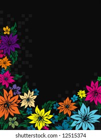 vector floral background