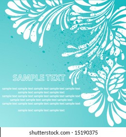 vector floral background
