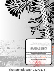 vector floral background