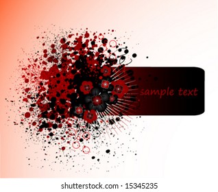 vector floral background