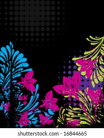vector floral background