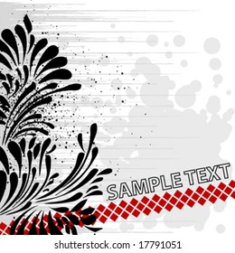 vector floral background