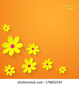 Vector Floral background