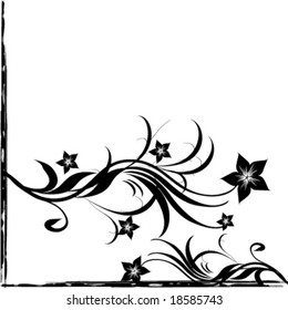 vector floral background