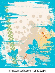 vector floral background