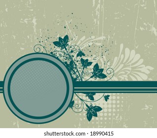 vector floral background