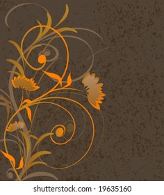 vector floral background