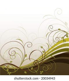vector floral background
