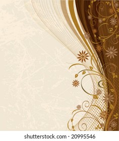 vector floral background